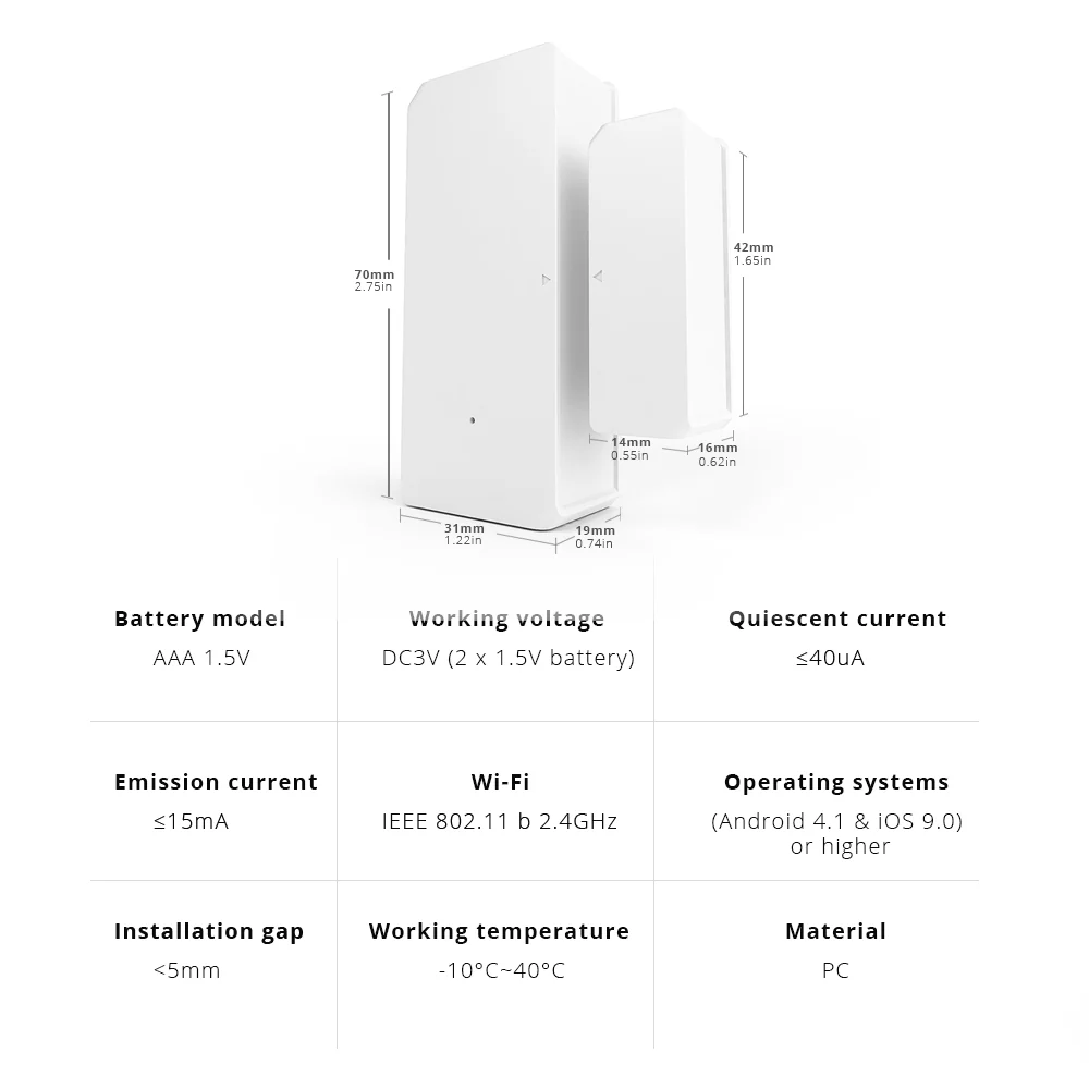 SONOFF DW2-Wi-Fi – Wireless Door/Window Sensor - Image 11