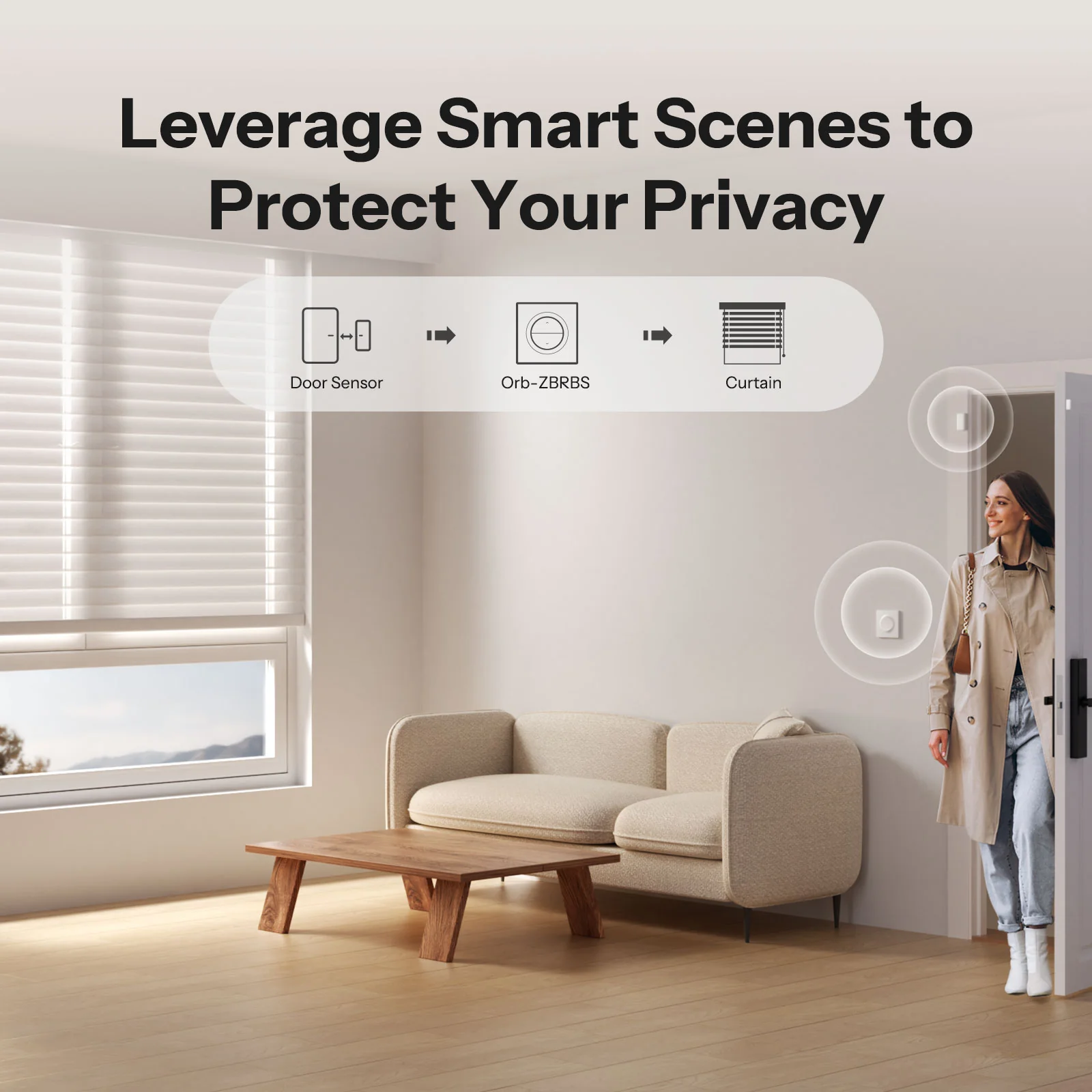 SONOFF Fusion Series Orb-ZBRBS Zigbee Smart Roller Shutter Wall Switch | MINI-ZBRBS-E - Image 6