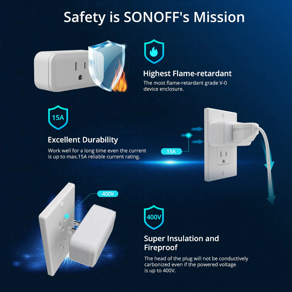 SONOFF iPlug Series Wi-Fi Smart Plug â S40 & S40 Lite - Image 9