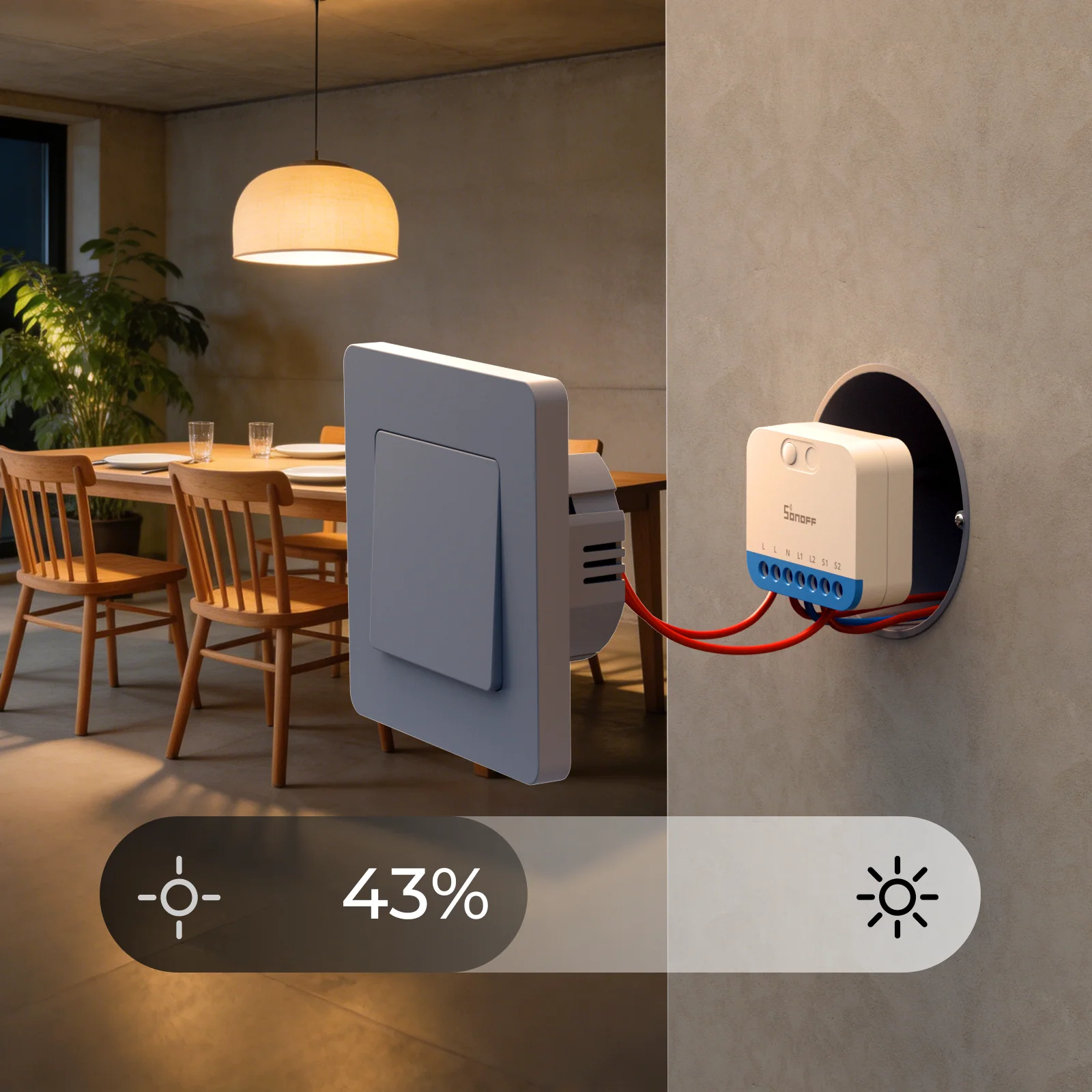 SONOFF MINI Extreme Zigbee Dimmer Switch | MINI-ZBDIM - Image 2