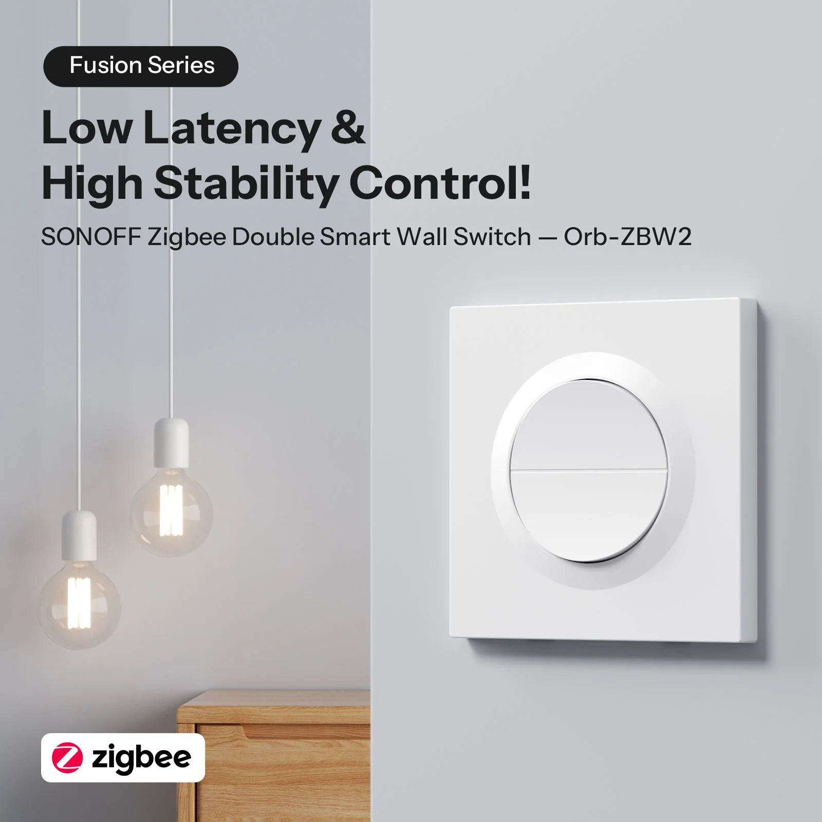 SONOFF Orb-ZBW2 Zigbee Double Smart Wall Switch | MINI-ZB2GS-E - Image 5