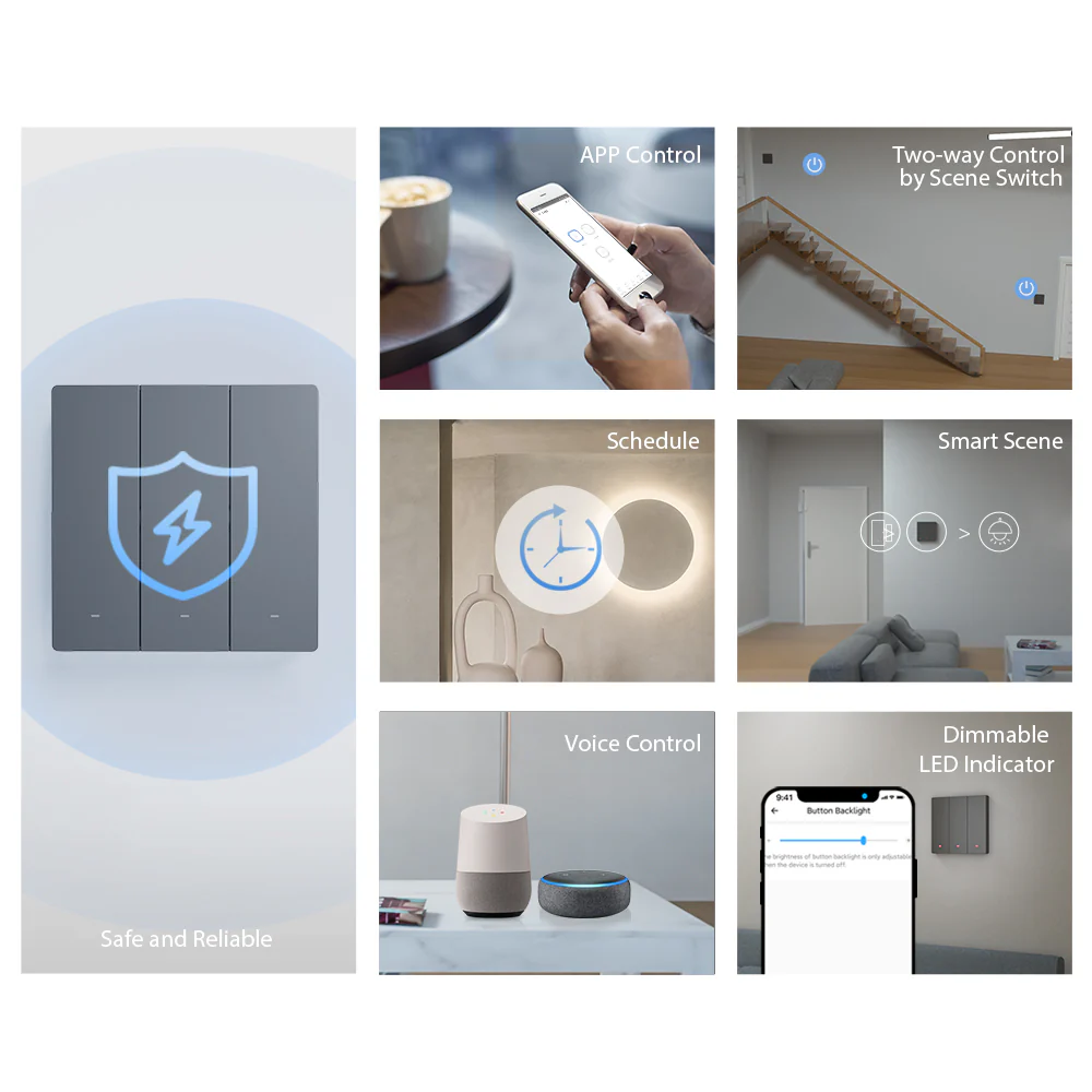 SONOFF SwitchMan Smart Wall Switch-M5 - Image 4