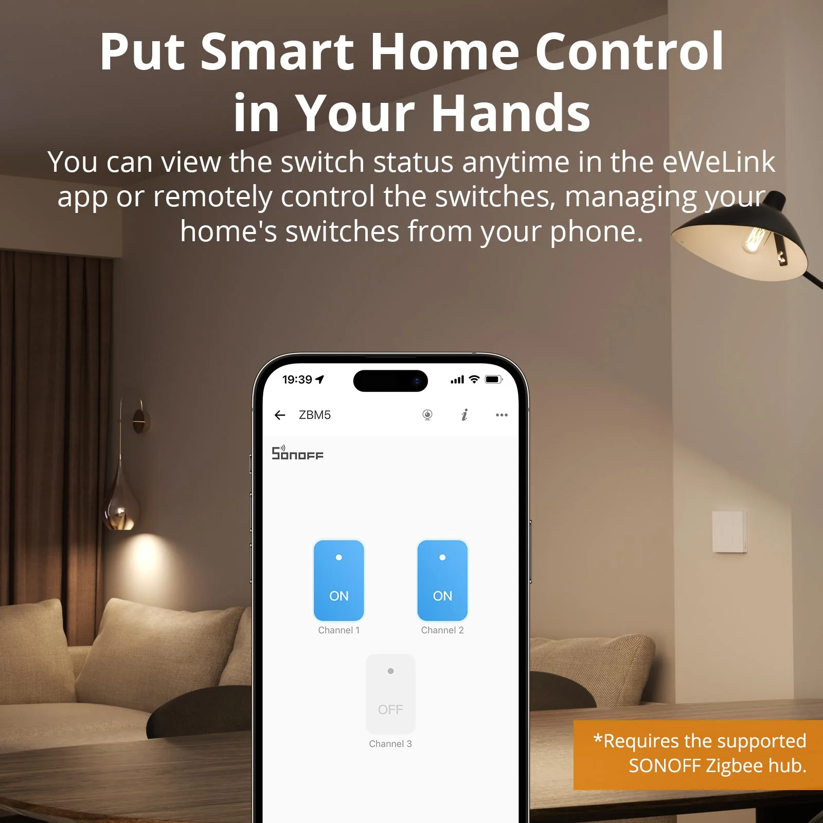 SONOFF SwitchMan Zigbee Smart Wall Switch | ZBM5 80/86 Type - Image 4