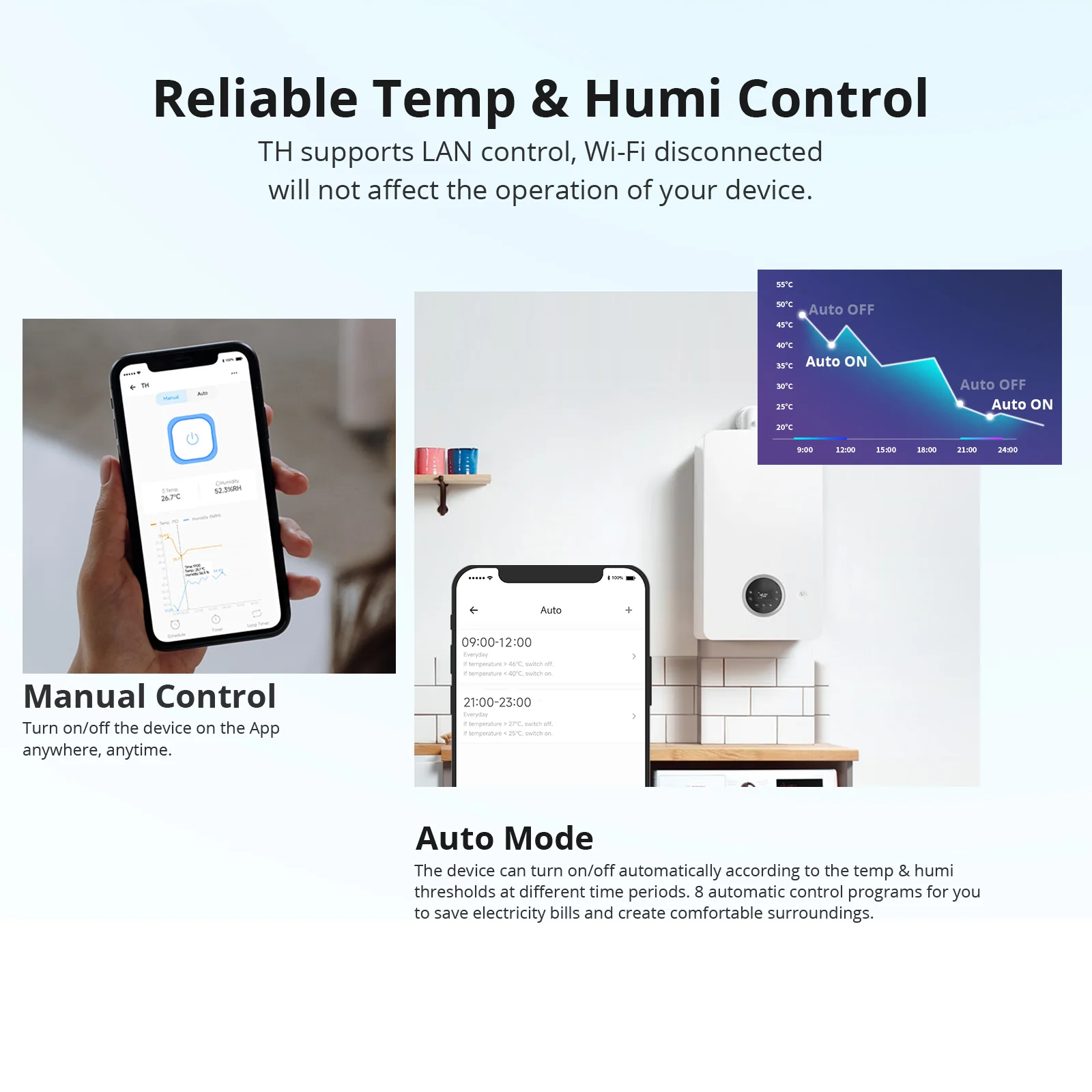 SONOFF TH Origin Smart Temperature and Humidity Monitoring Switch (TH10/16 Upgrade Version) | THR316/THR320 - Image 9