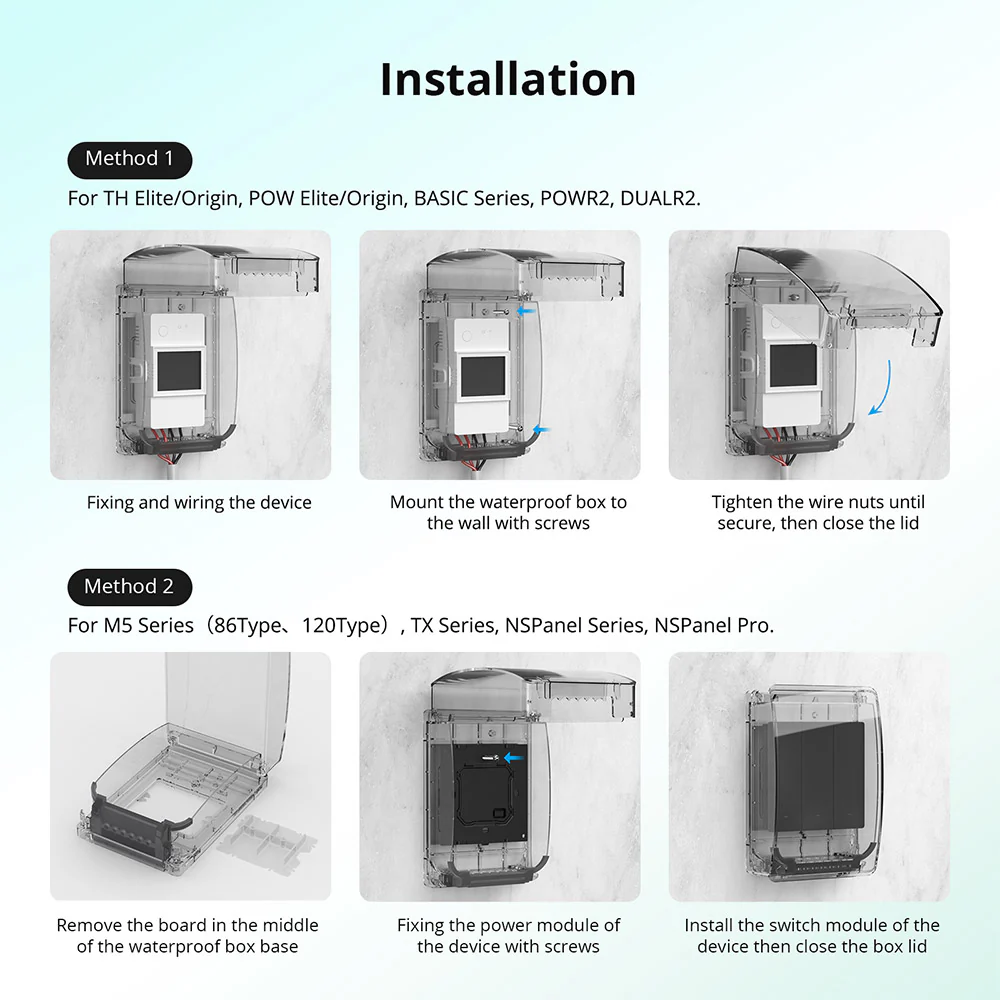 SONOFF Waterproof Box R2 - Image 5