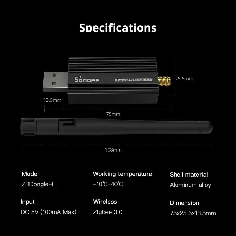 SONOFF Zigbee 3.0 USB Dongle Plus | ZBDongle-E - Image 5