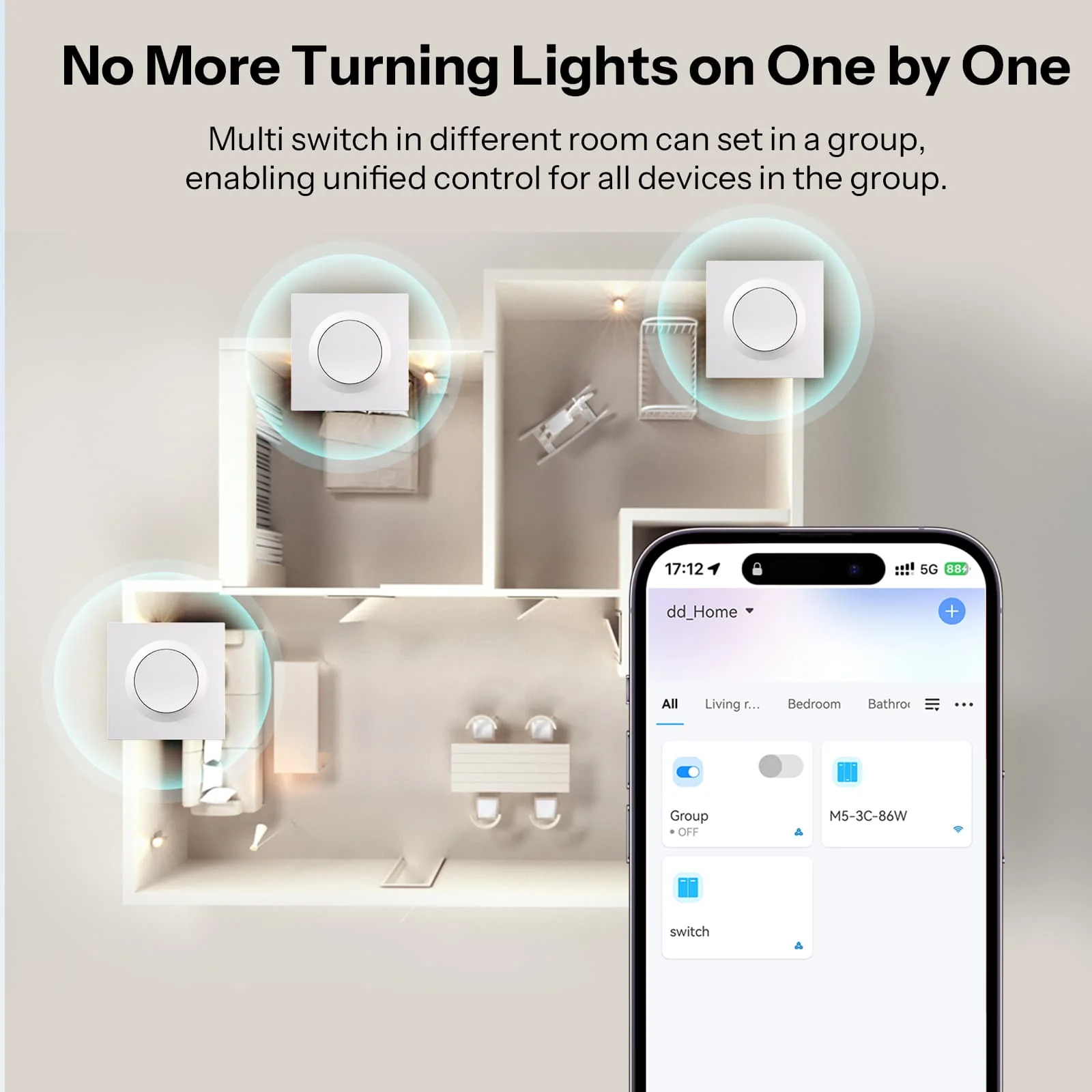 SONOFF Fusion Series Orb-ZBW1L Zigbee Smart Wall Switch (No Neutral Required) | ZBMINIL2-E - Image 5